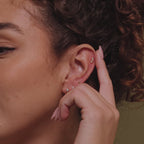 Holiday Diamond Tree Studs