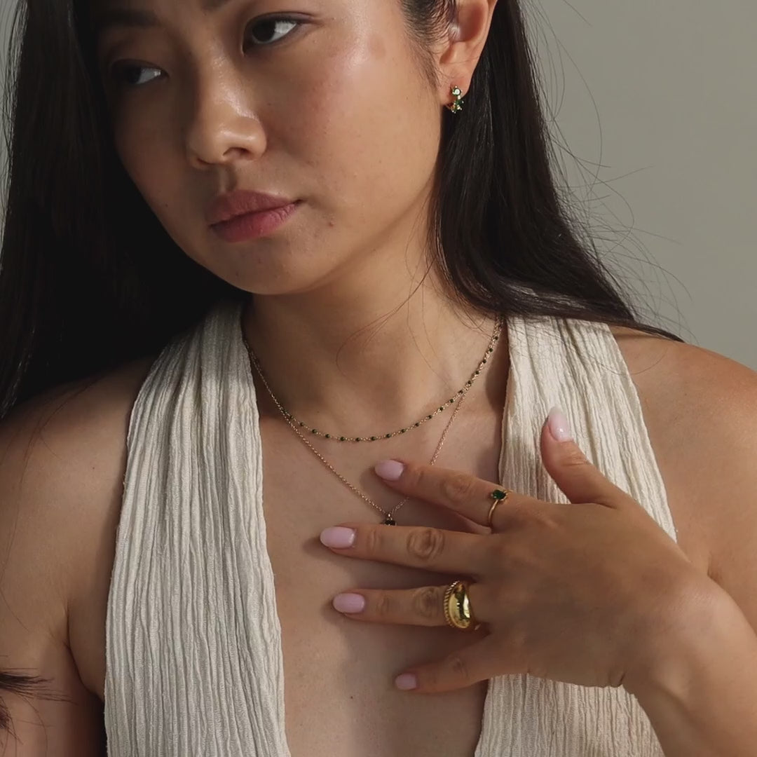 North Star Gemstone Necklace