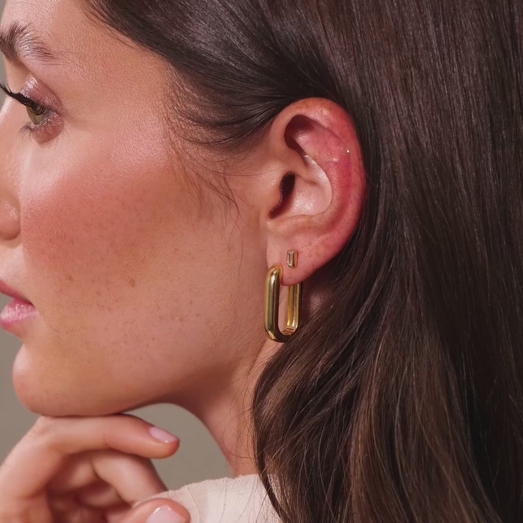 Chunky Link Hoops