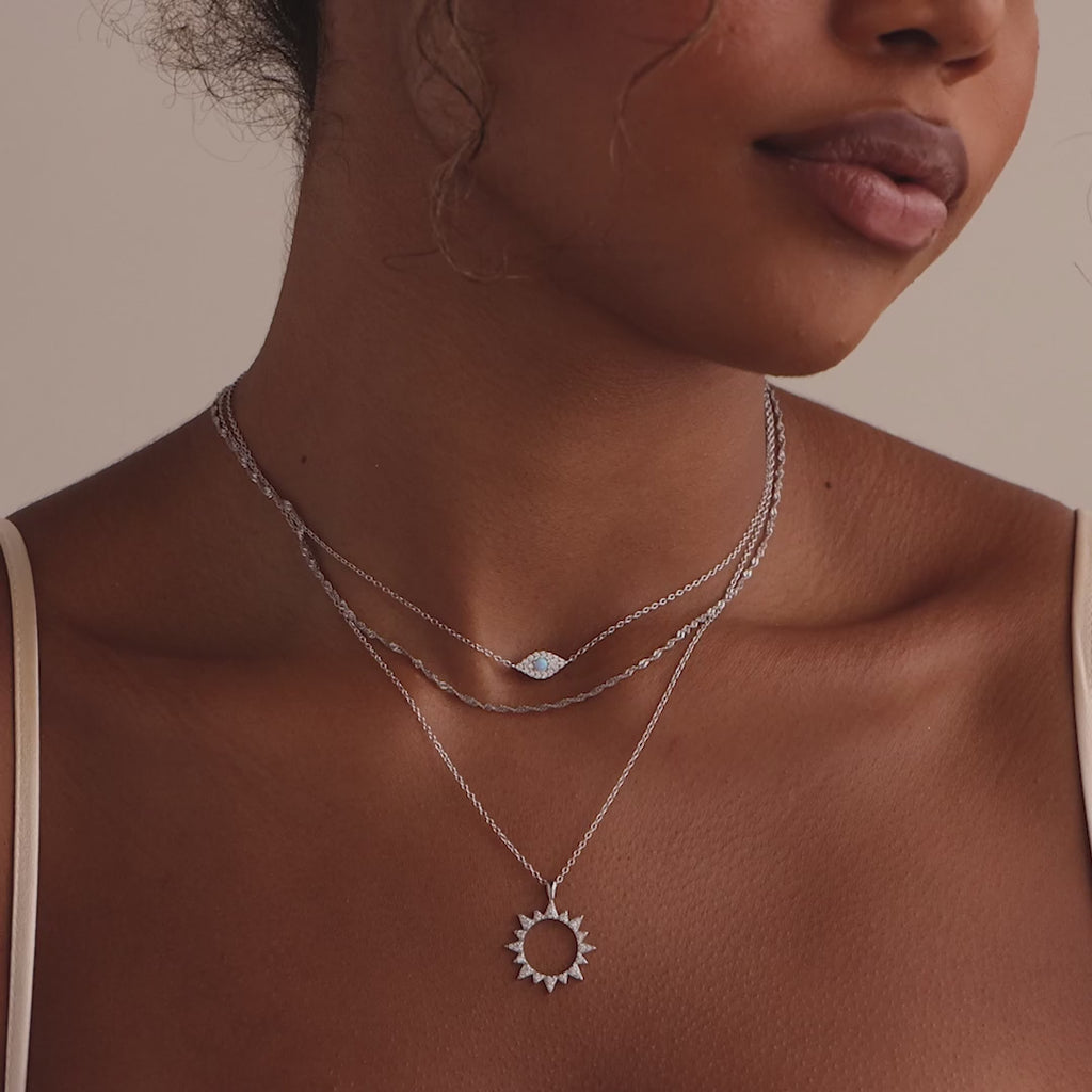 Collier torsadé de Singapour