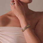Mixed Metal Bangle