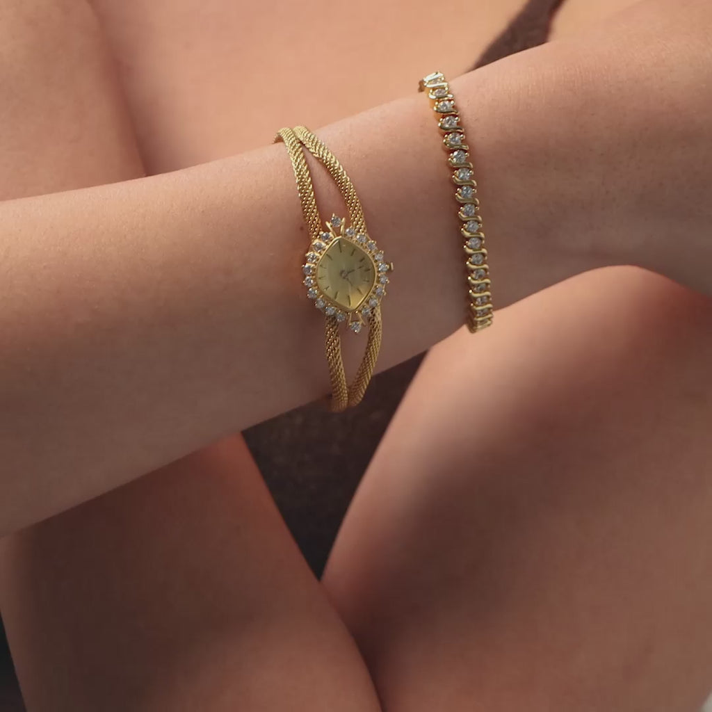 Duo Chain Ruby Timepiece