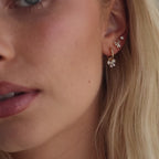 Diamond Bow Studs