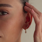 Diamond Kite Drop Earrings