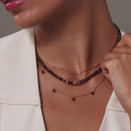 Satellite Cable Necklace in 18K Gold