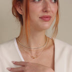 Diamond Bezel Tennis Necklace