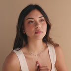 Interlocking Pearl Necklace
