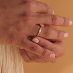 Bague Marquise Opale Diamant
