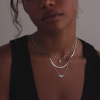 Collier Diamant Marquise