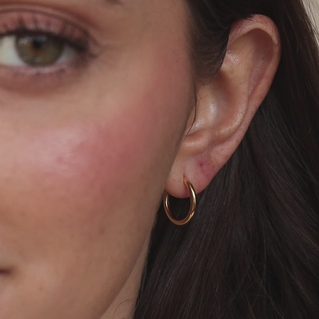 Mini Bold Hoops
