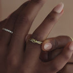 Pave Knot Ring