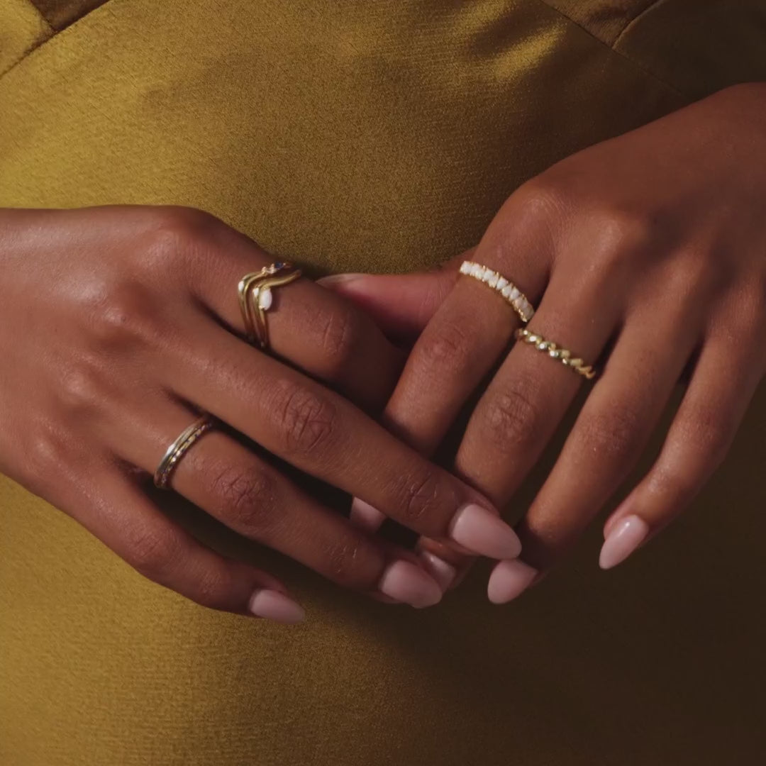 Infinity Twist Ring