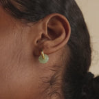 Dainty Jade Duo Hoops