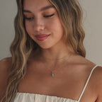 Jade Link Hoops