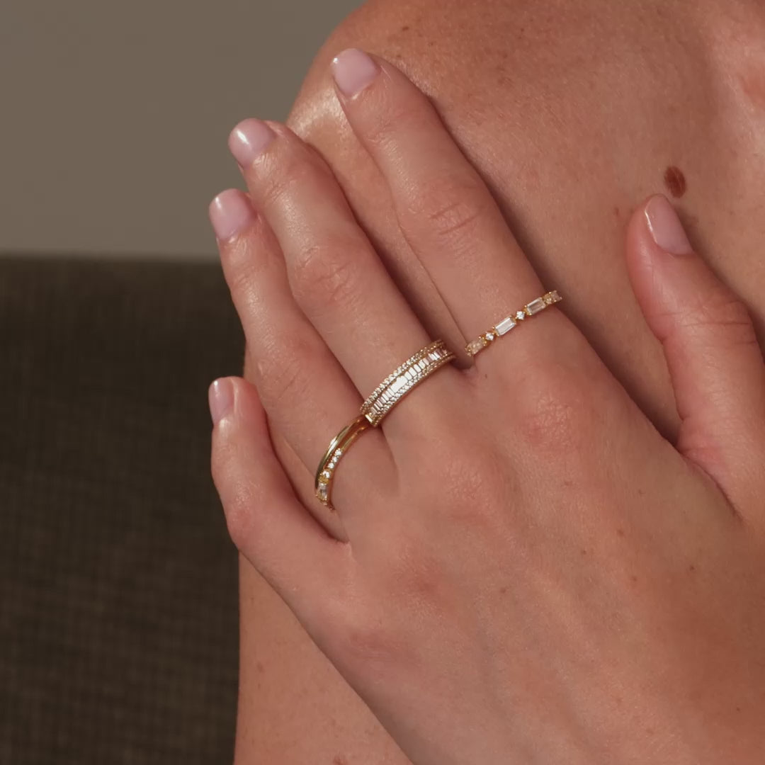 Baguette Diamond Eternity Band