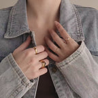 Moonstone Heart Ring