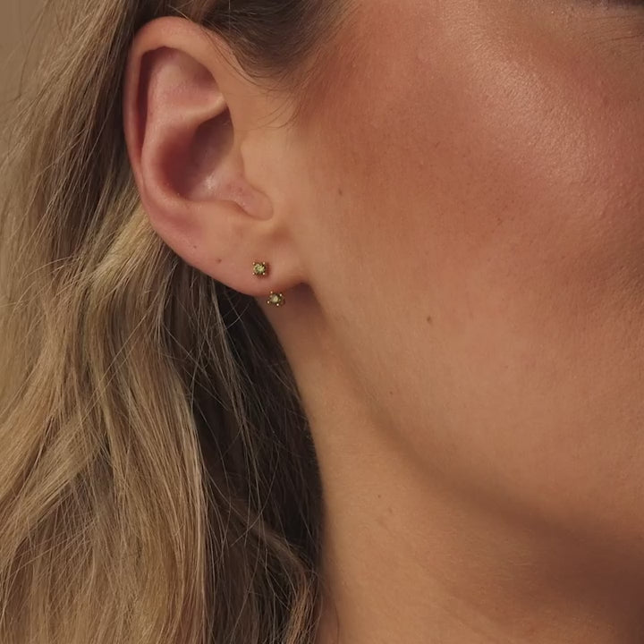 Aquamarine Ear Jackets