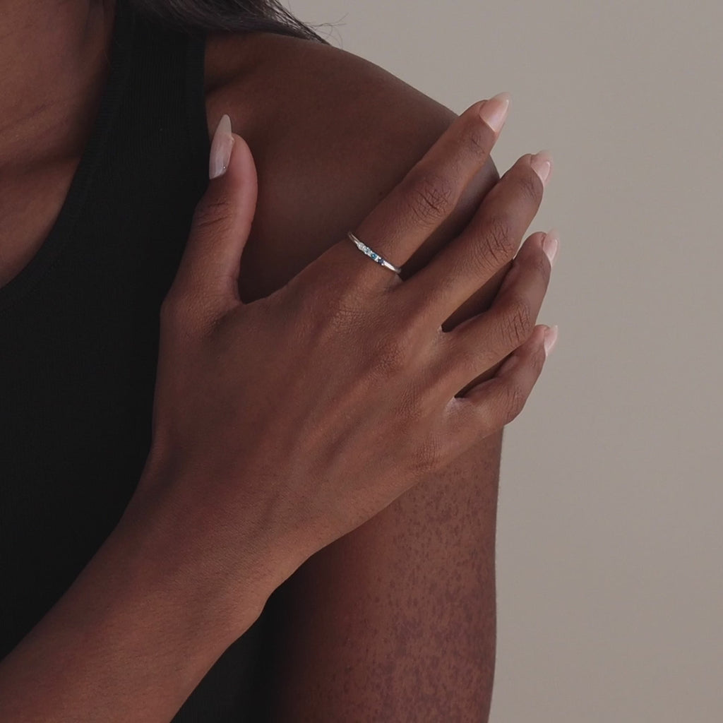 Mini Birthstone Ring