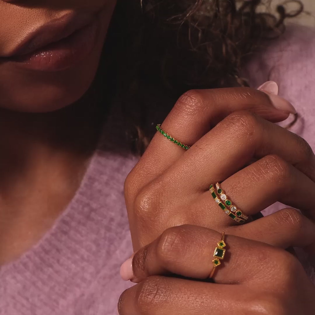 Endless Eternity Alexandrite Ring