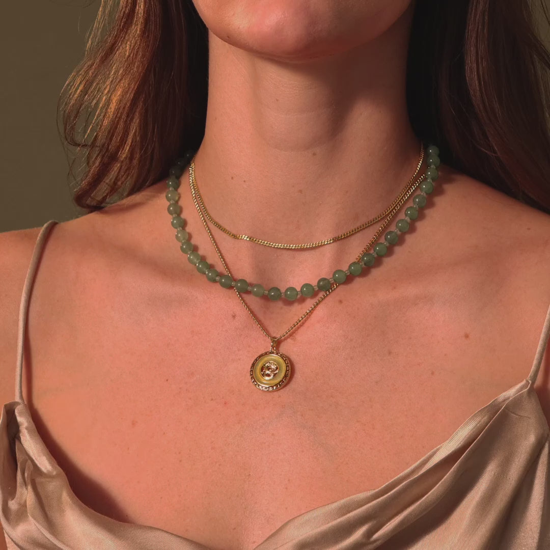 Aventurine Choker Necklace