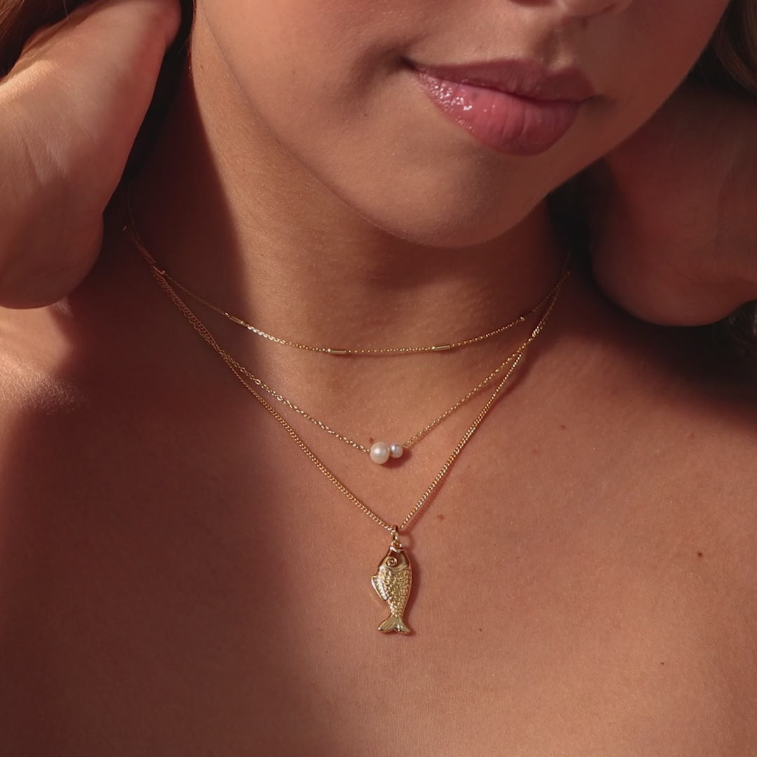 Fish Pendant Necklace
