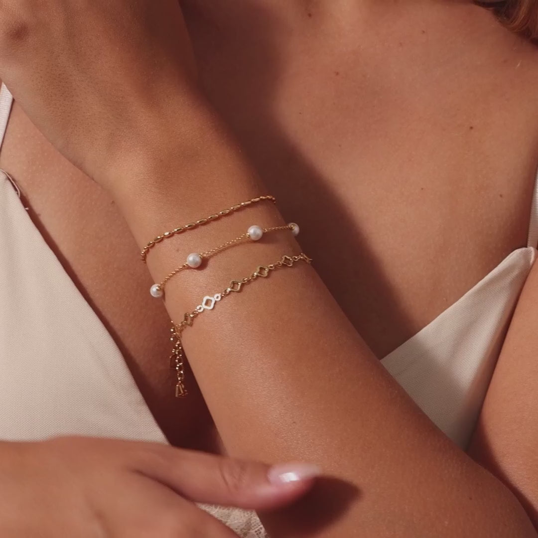 Clover Station Bracelet