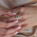 Elizabeth Blue Topaz Ring