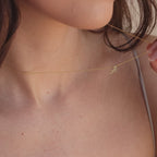 Collier initial délicat Grace
