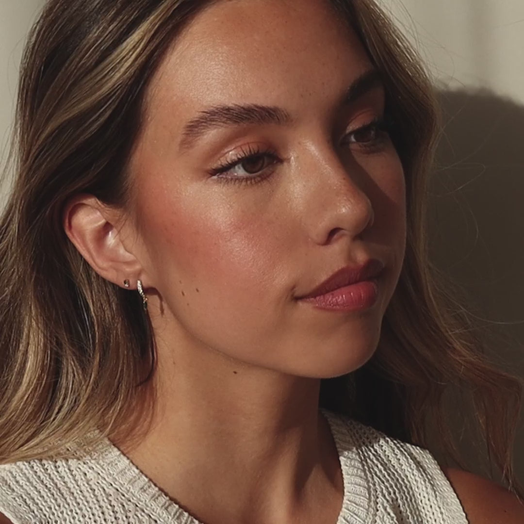 Raindrop Jade Studs