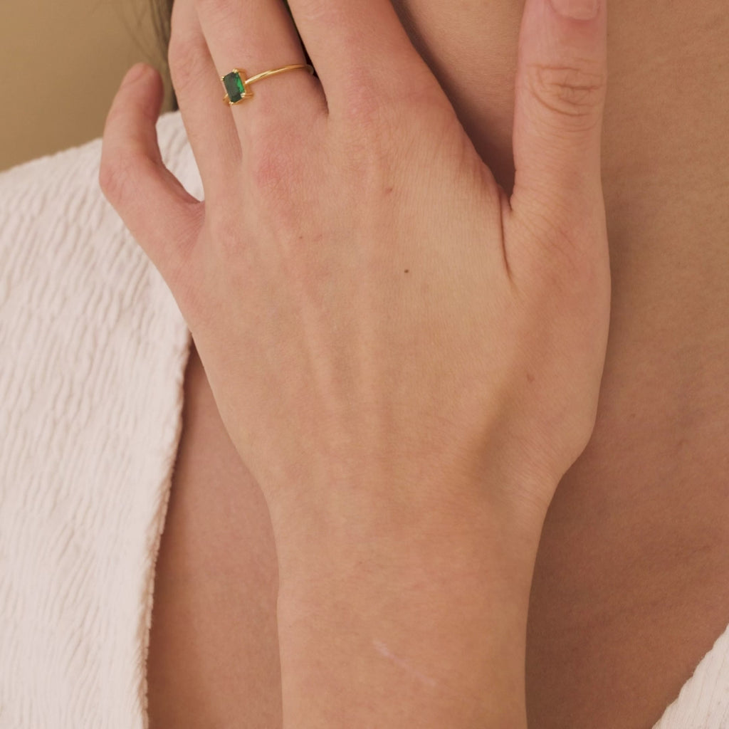 Harley Emerald Ring