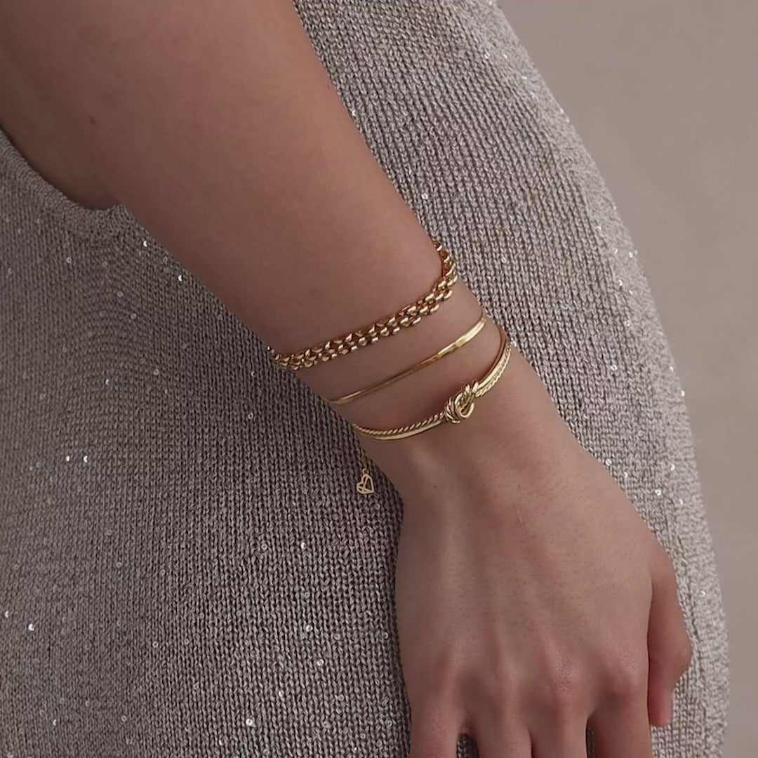 Duo Knot Bangle