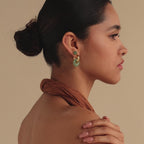 Jade Bead Studs