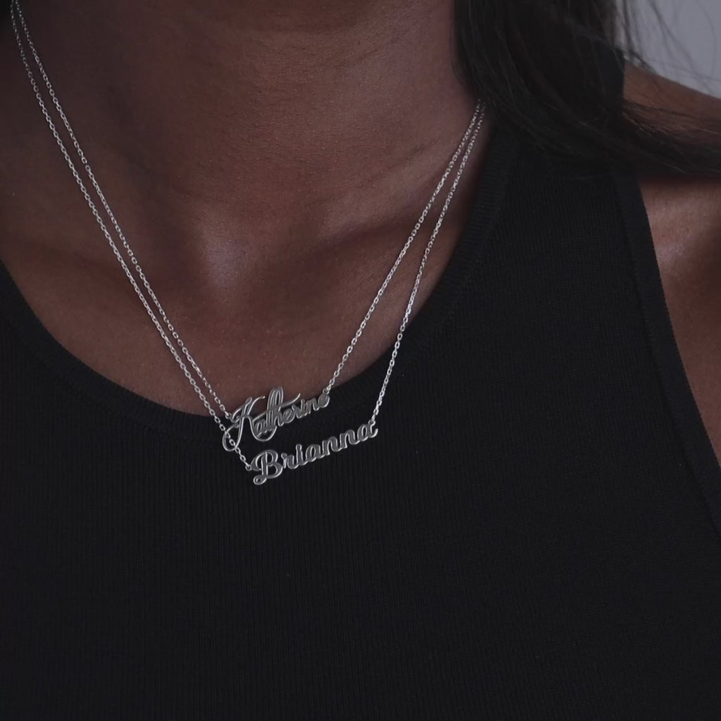 Collar con nombre suave