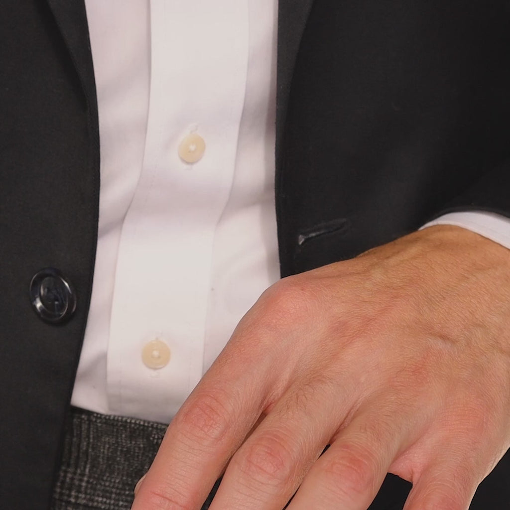 Anillo negro grueso para hombre
