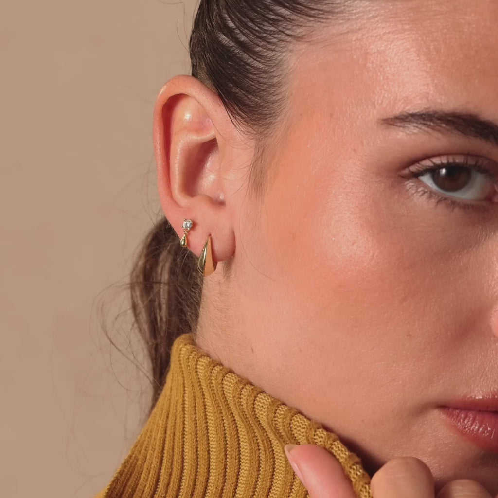 Diamond Droplet Studs