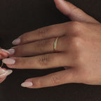 Tiny Toi et Moi Birthstone Ring