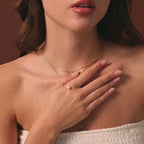 Dainty Pearl Dot Necklace