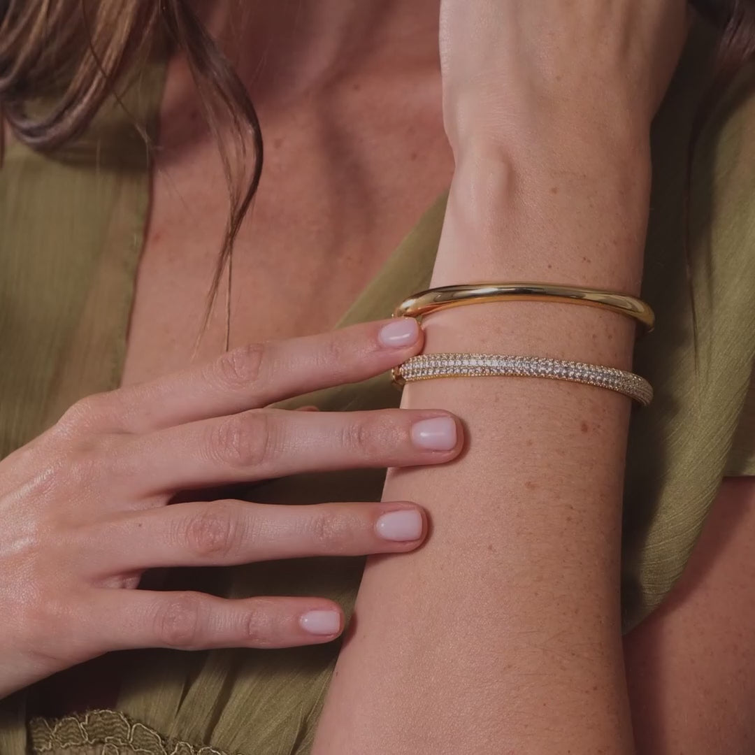 Sparkle Diamond Bangle