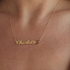 Collier de pierre de naissance coeur nom doux