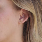 Duo Birthstone Studs