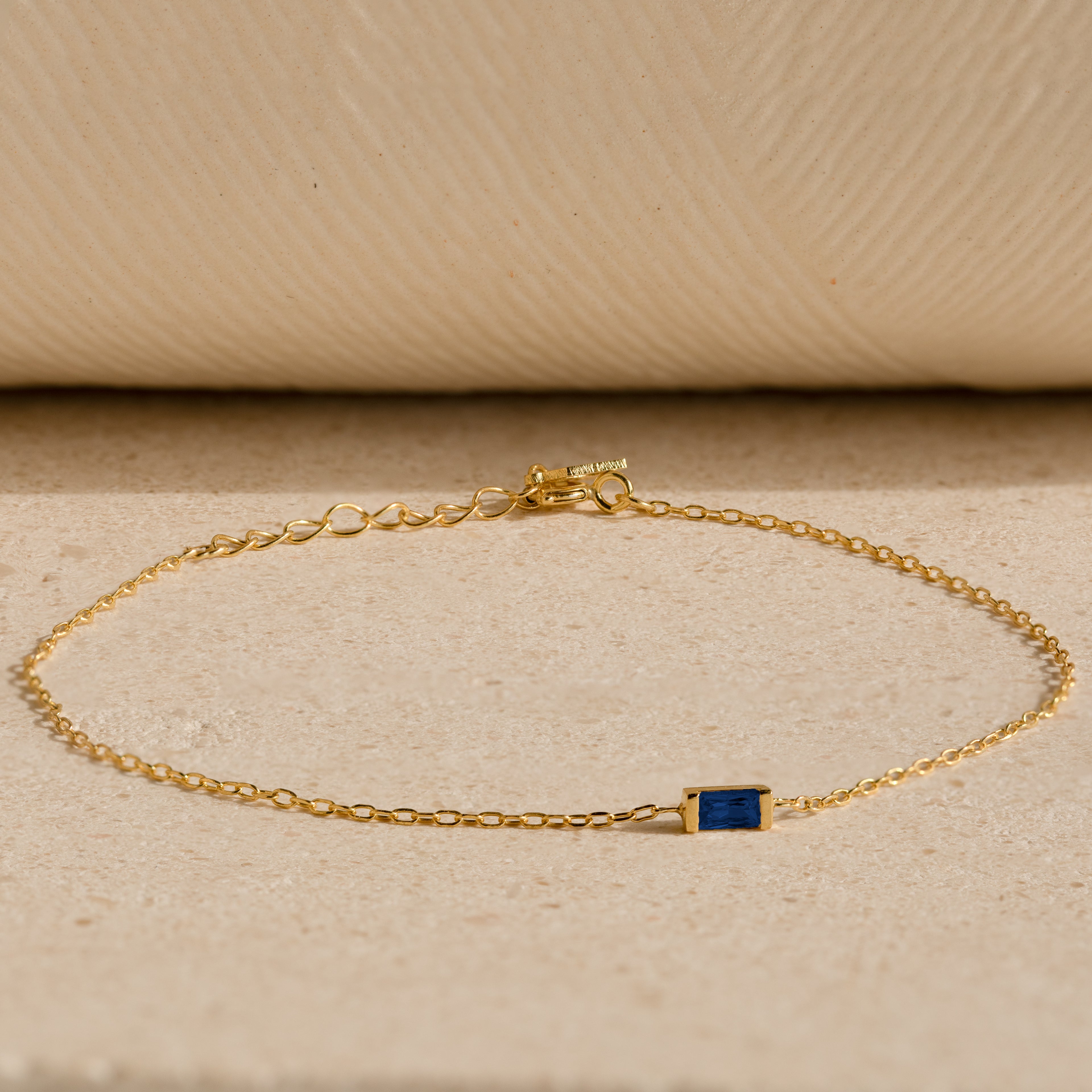 Baguette Sapphire Bracelet