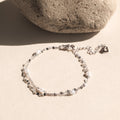Magnolia Pearl Wrap Bracelet in Silver