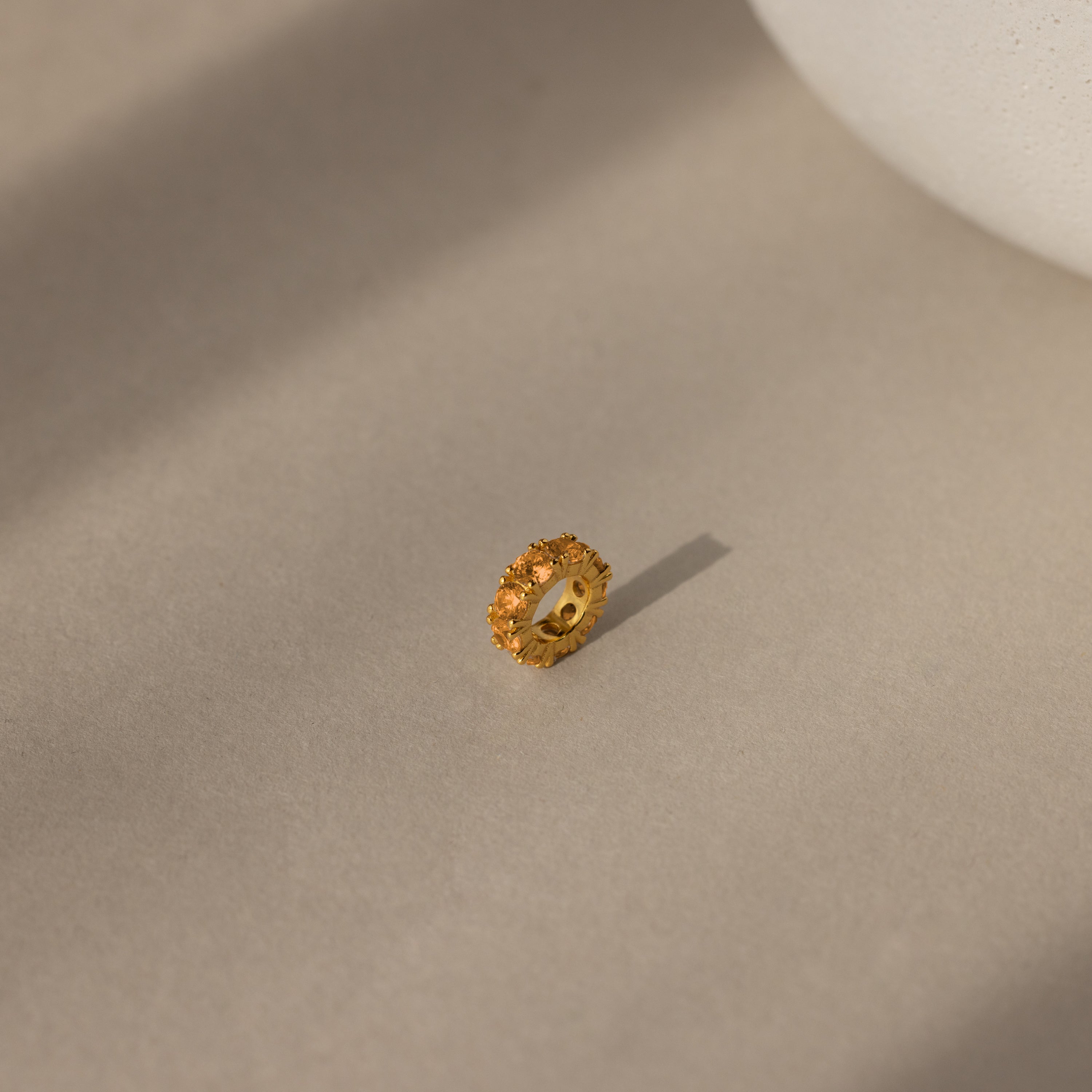 Infinity Birthstone Charm