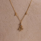 Holiday Diamond Tree Necklace