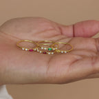 Bague avec pierre de naissance Space Marquise