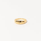 The Star Dome Ring showcases star-shaped engravings and diamond-encrusted stones, making it an eye-catching choice for a bold ring stack, beautifully presented against a plain white background.